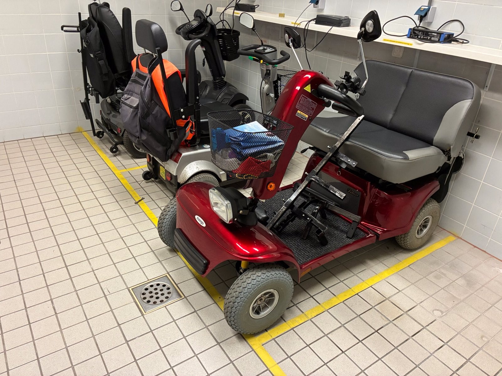 Duo Shoprider Scootmobiel, Diversen, Ophalen, Gebruikt, Shoprider, 46 km of meer