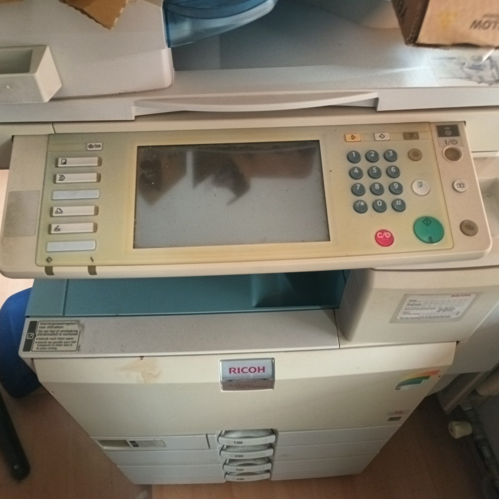 Ricoh MP C2800 All-in-one Printer/Kopieermachine, Computers en Software, Gebruikt, All-in-one, Ricoh, Laserprinter