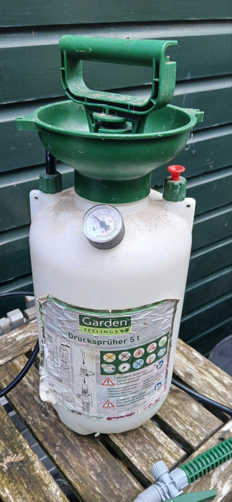 Garden Feelings Druksproeier 5L - Zo goed als nieuw, Tuin en Terras, Ophalen, Zo goed als nieuw