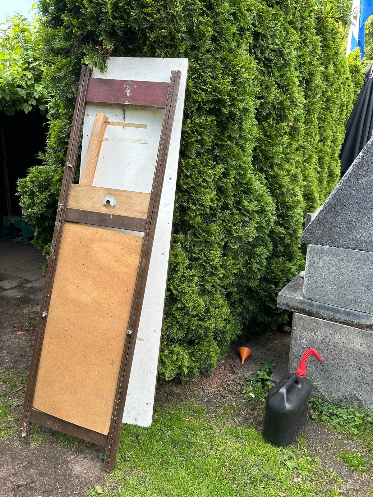 Metalen stelling zijkanten van Bruynzeel GRATIS, Ophalen, Gebruikt