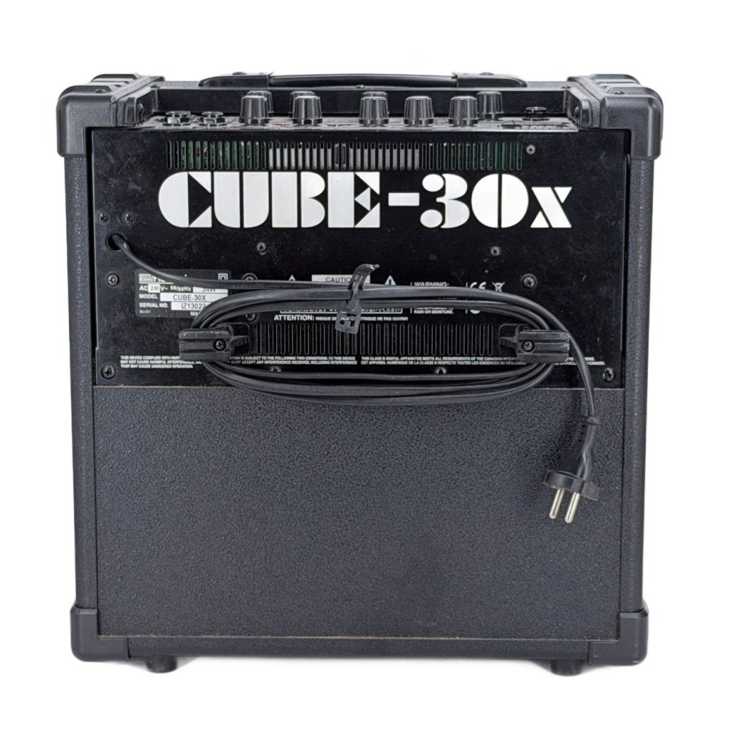 Roland CUBE-30X Gitaarversterker, Roland, Gebruikt, Support@roland.com, 10910 Culver Blvd
Culver City, CA 90230
USA