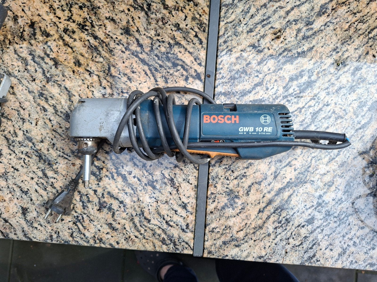 Bosch GWB 10 RE Haakse Boormachine - Gebruikt, Ophalen, Gebruikt, Minder dan 400 watt, Boormachine