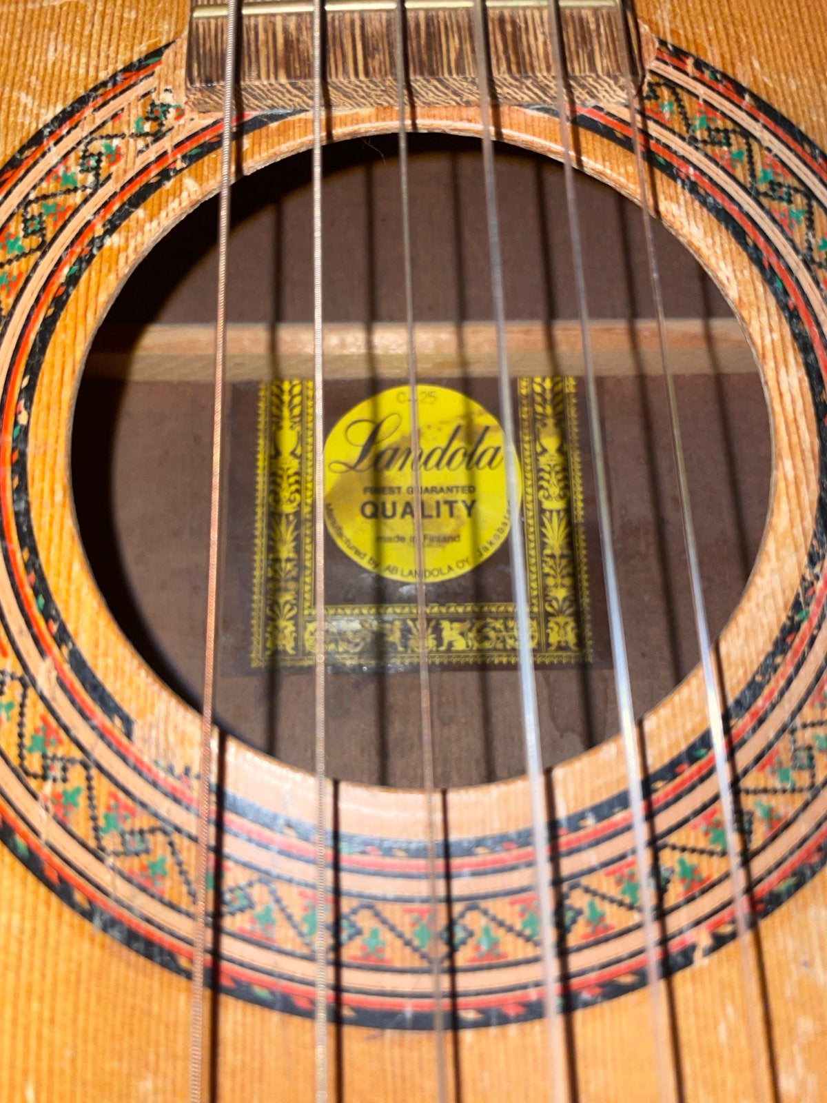 Landola C-26 Klassieke Gitaar - Vintage, Ophalen, Gebruikt, Klassieke of Spaanse gitaar