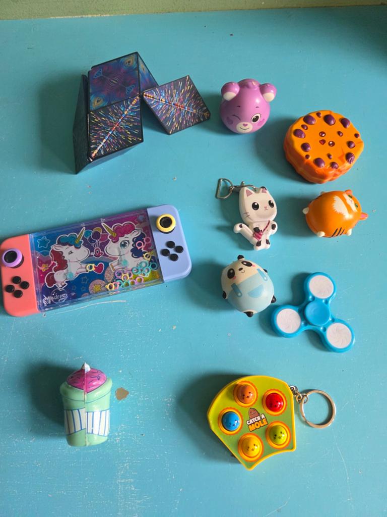 Diverse speelgoedset: fidgets, squishies en meer, Ophalen of Verzenden, Gebruikt, Jongen of Meisje