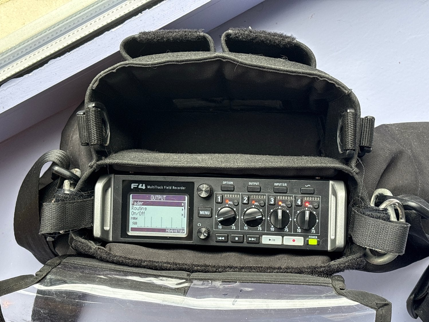 Zoom F4 Multitrack geluidsrecorder met tasje, Ophalen, Gebruikt, Audio