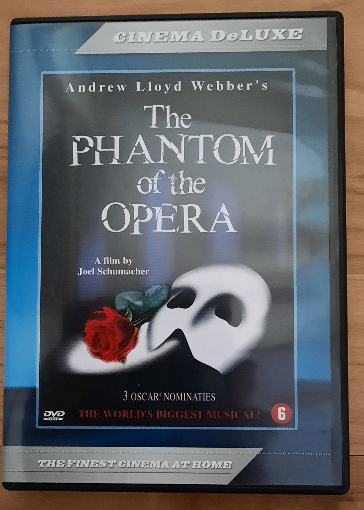 phantom of the opera, Alle leeftijden, Ophalen of Verzenden, Zo goed als nieuw