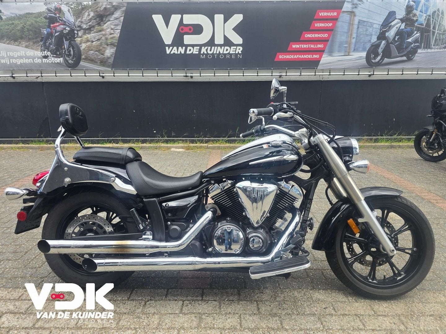 YAMAHA XVS 950 A MIDNIGHT STAR (bj 2009) 9,137 km, 2 cilinders, Bedrijf, Onbekend, Meer dan 35 kW