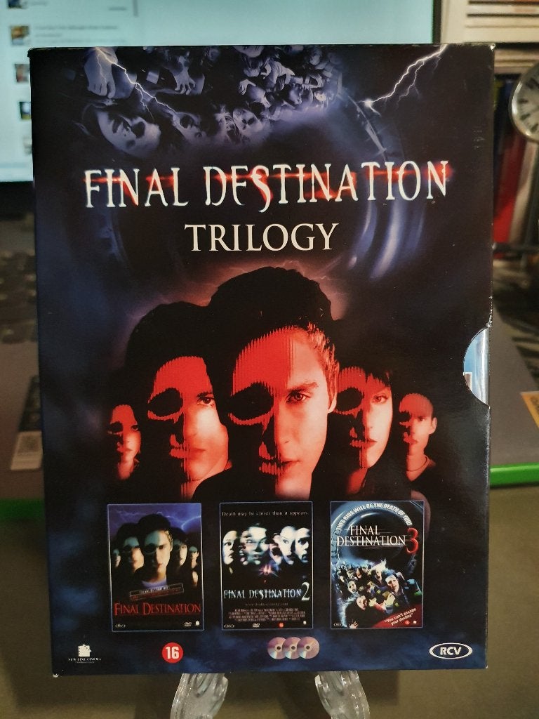 Final Destination Trilogy 3DVD, Vanaf 16 jaar, Ophalen, Zo goed als nieuw, Overige genres