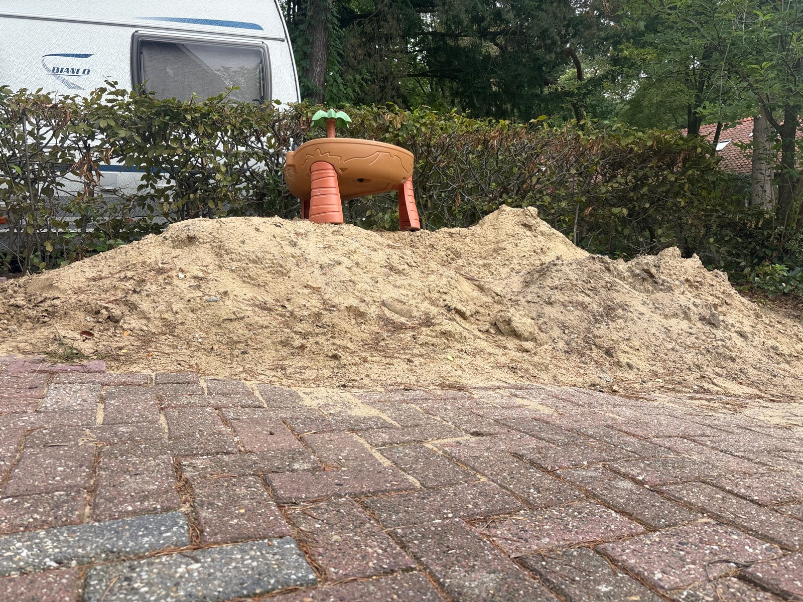 Gratis Geel Zand (ca. 1-2 kuub), Ophalen of Verzenden, Gebruikt, Ophoogzand