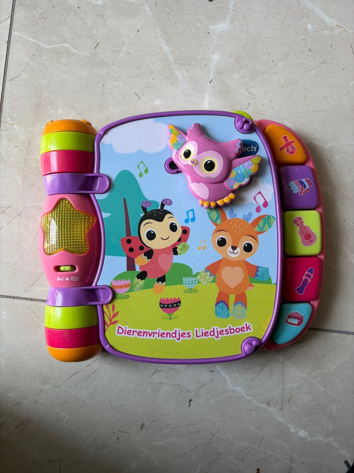 2 VTech Magisch Liedjesboeken & Microfoon, Ophalen of Verzenden, Gebruikt, Overige typen, Met licht