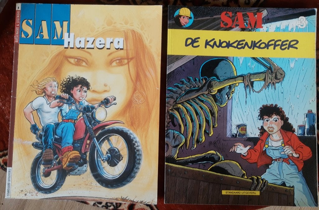 2x Sam (Bosschaert en Legendre), Meerdere stripboeken, Verzenden, Gelezen