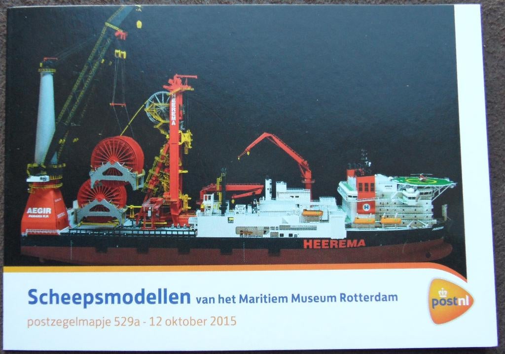 Postzegelmapje 529a - Scheepsmodellen, Ophalen of Verzenden, Postfris