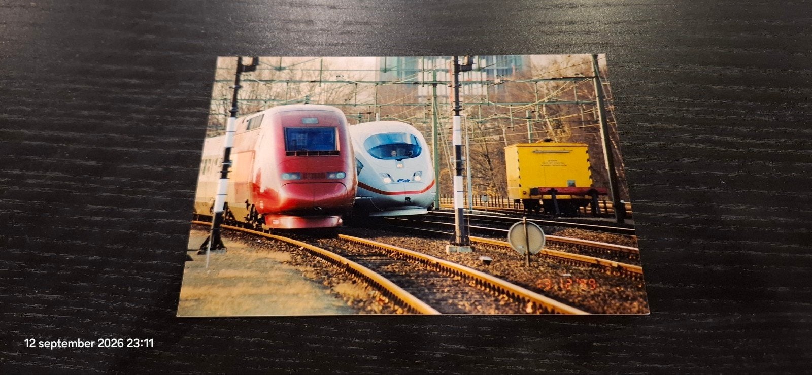 Trein foto NS ICE & Thalys -, Ophalen of Verzenden