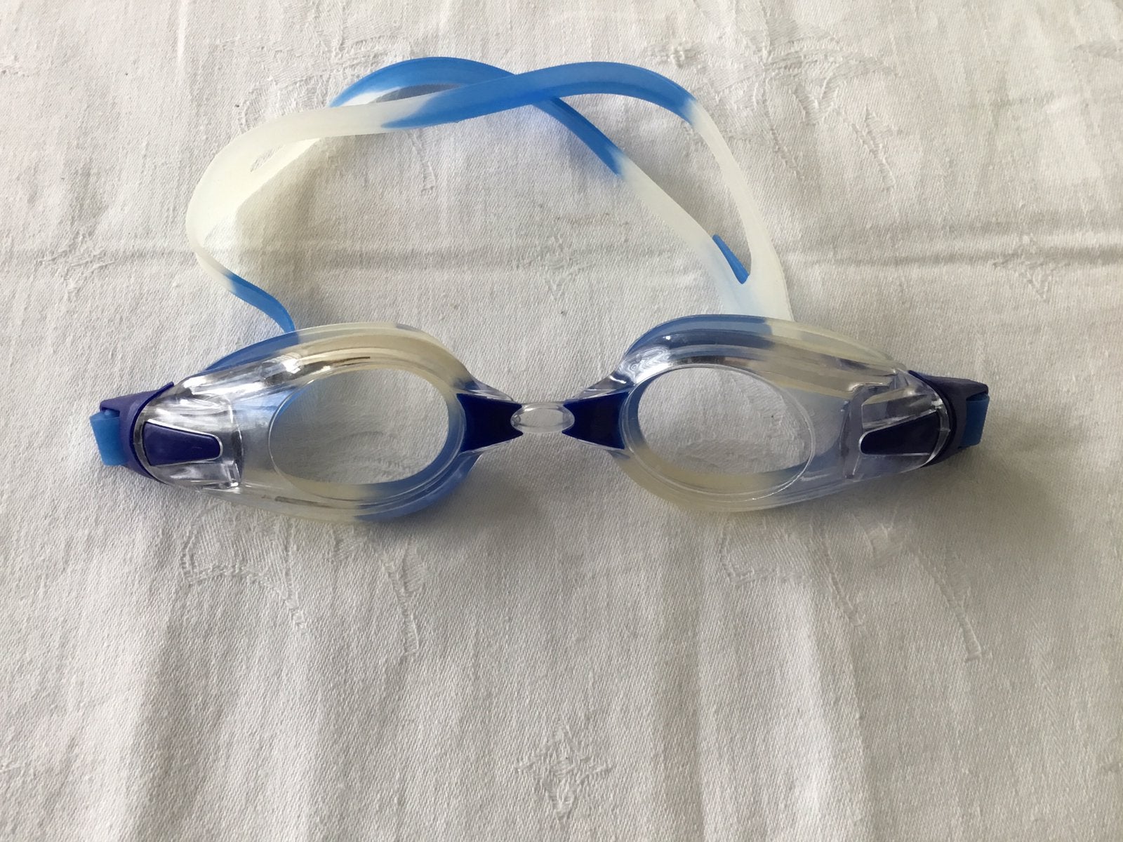 KINDER    ZWEMBRIL     (   BLAUW   ), Ophalen of Verzenden, Zo goed als nieuw, Duikbril of Snorkel