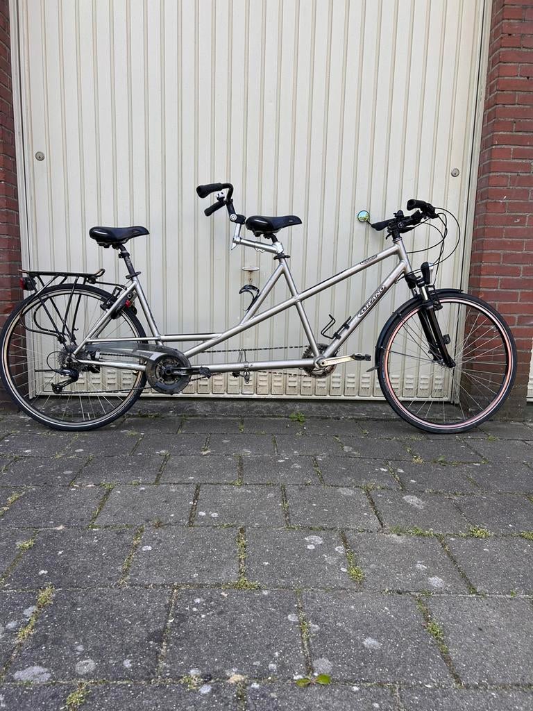 Sportieve Corano Tandem, goed onderhouden, Fietsen en Brommers, Ophalen, Zo goed als nieuw, 53 tot 57 cm, Minder dan 10 versnellingen