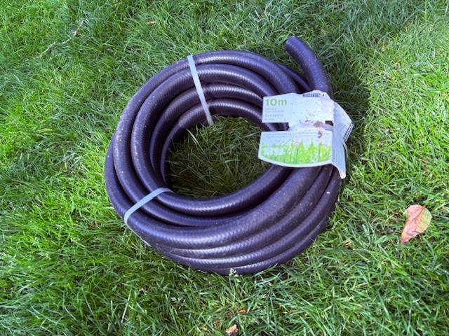 GAMMA Tuinslang 10 meter Gewapend 1'', 24 bar, Ophalen of Verzenden, Nieuw, Tuinslanghaspel
