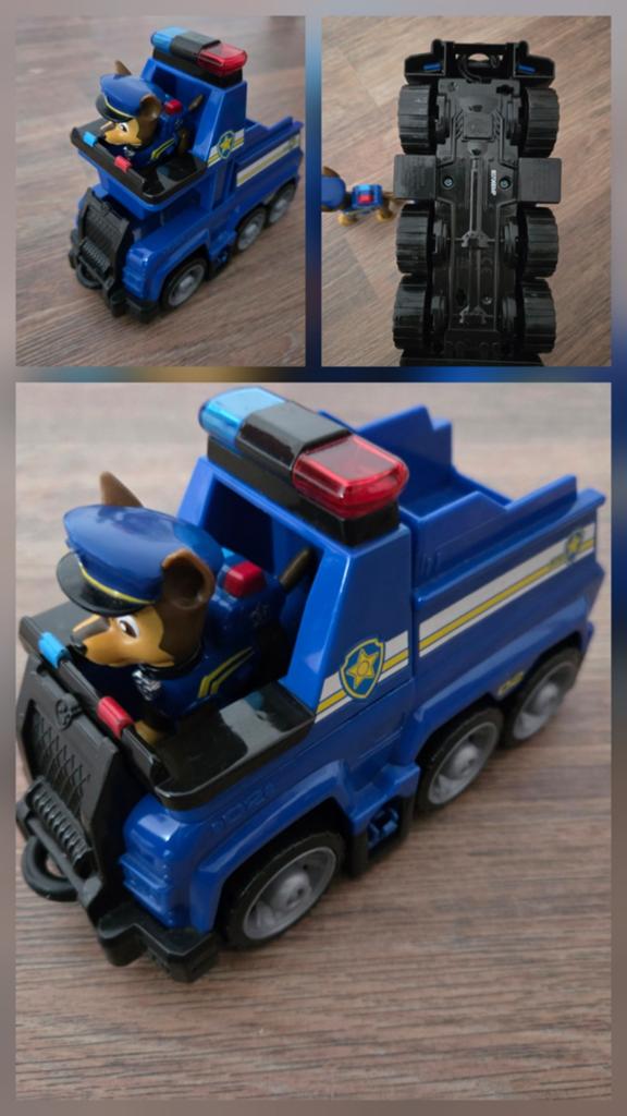 Paw Patrol Ultimate Rescue Chase Politie Cruiser, Ophalen of Verzenden, Zo goed als nieuw