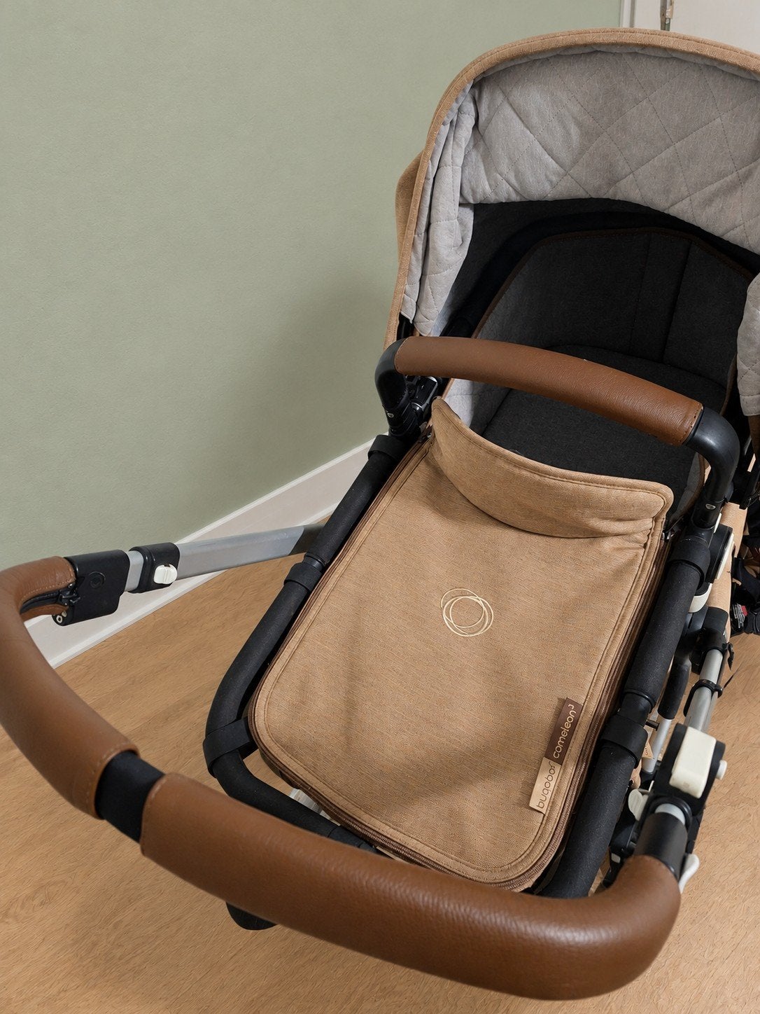 Bugaboo Cameleon 3 Saharah met Cybex autostoel, Ophalen, Zo goed als nieuw, Bugaboo, Met autostoeltje