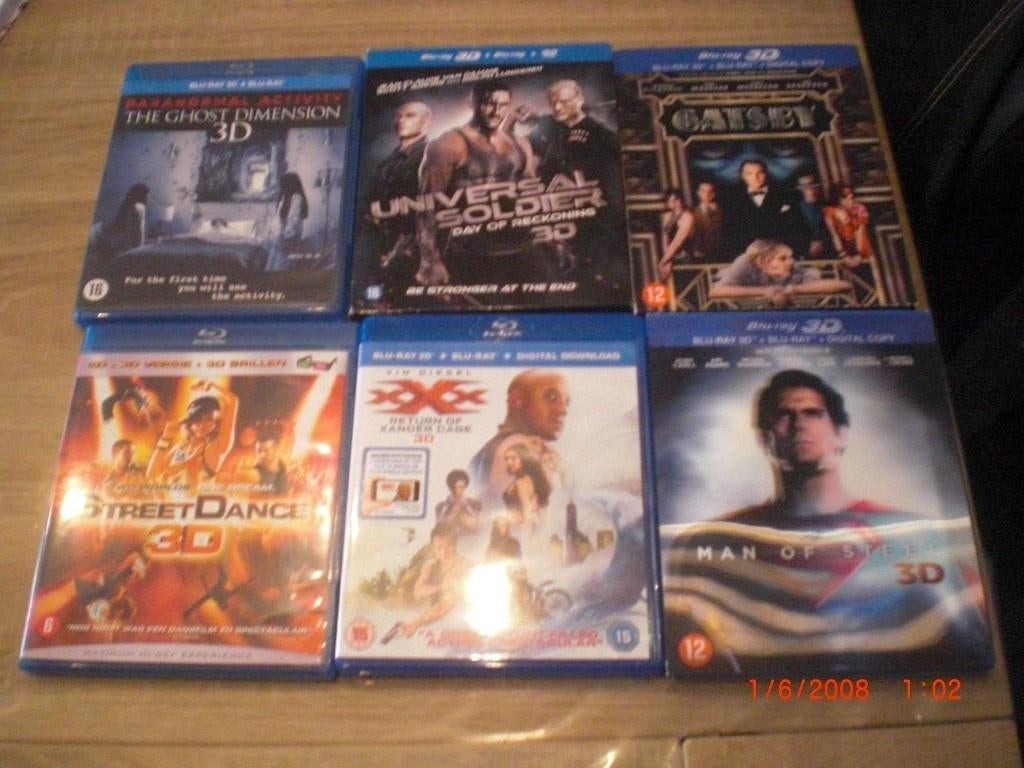 13  3d dvd set, Ophalen of Verzenden, Zo goed als nieuw, Actie