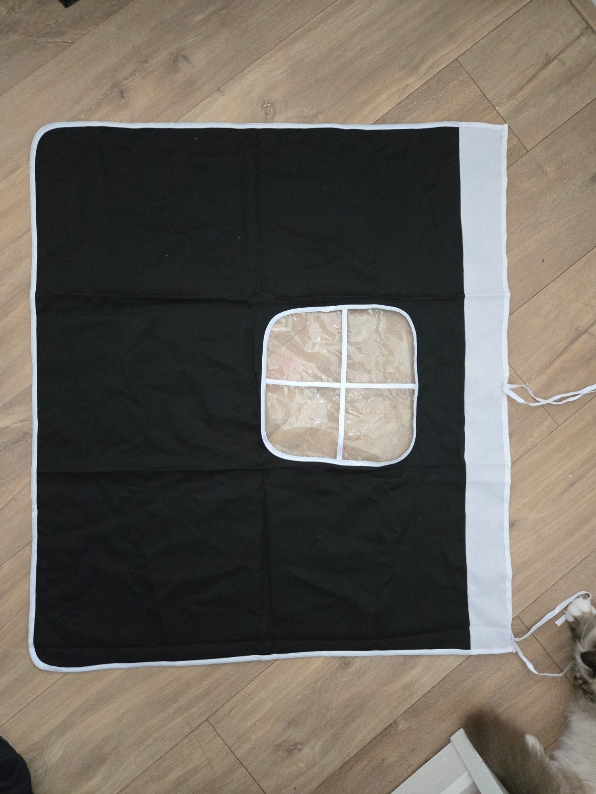 Speelhuisje/piratenvlag doeken voor onder een halfhoogslaper, Ophalen, Gebruikt