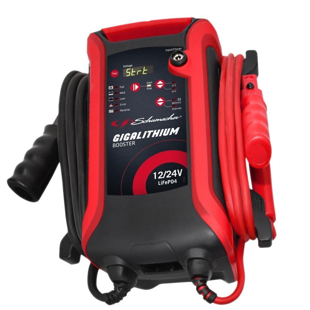 Schumacher Giga Lithium Jumpstarter 12V/24V  2.000A / 1.000A, Auto diversen, Jumpstarters, Ophalen of Verzenden, Nieuw
