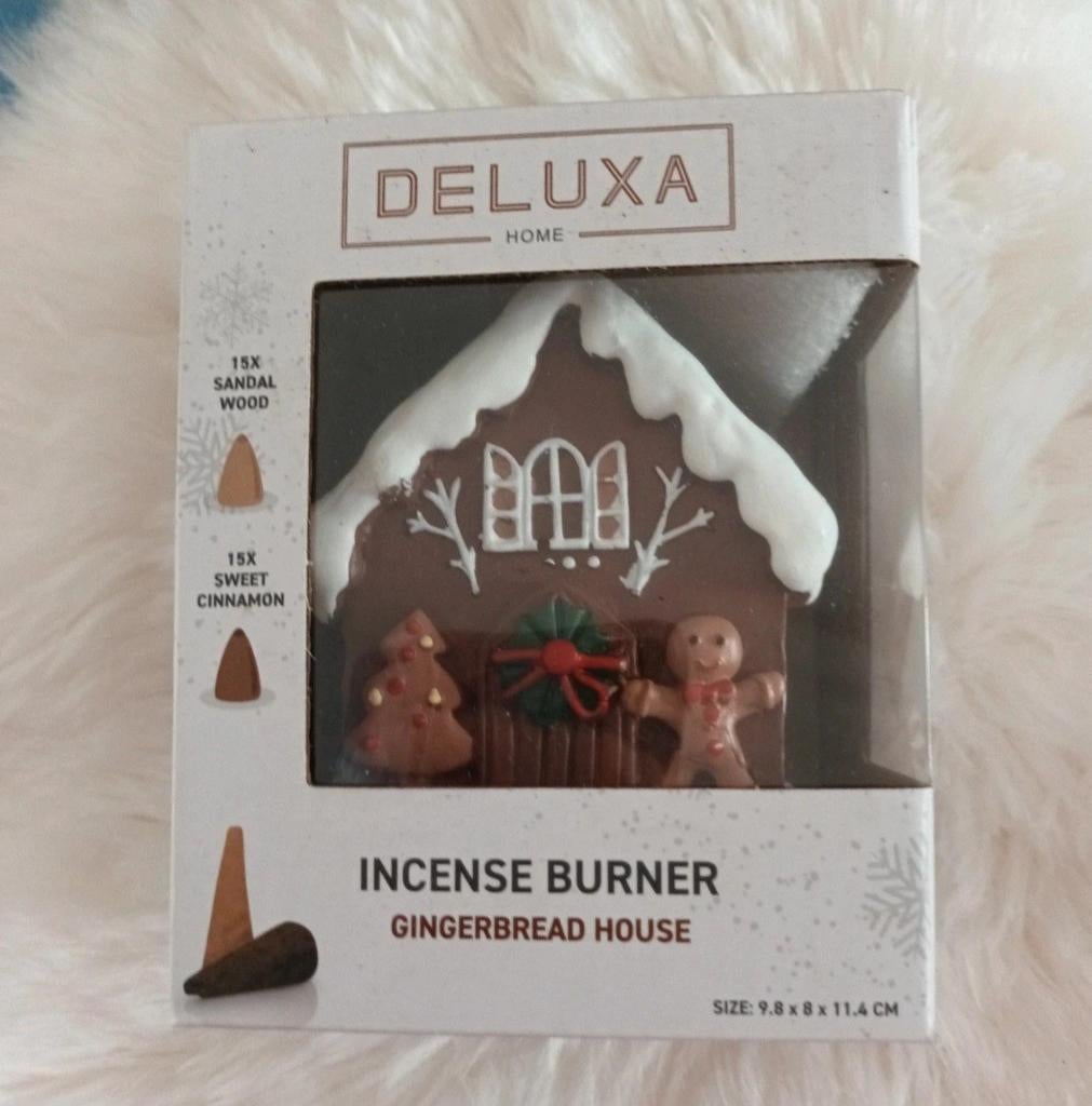 Wierookbrander Peperkoekhuisje, Overige stijlen, Nieuw, Ophalen of Verzenden, Bruin