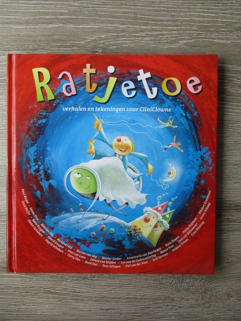 Ratjetoe verhalen en tekeningen voor CliniClowns, Ophalen of Verzenden, Gelezen, Fictie algemeen