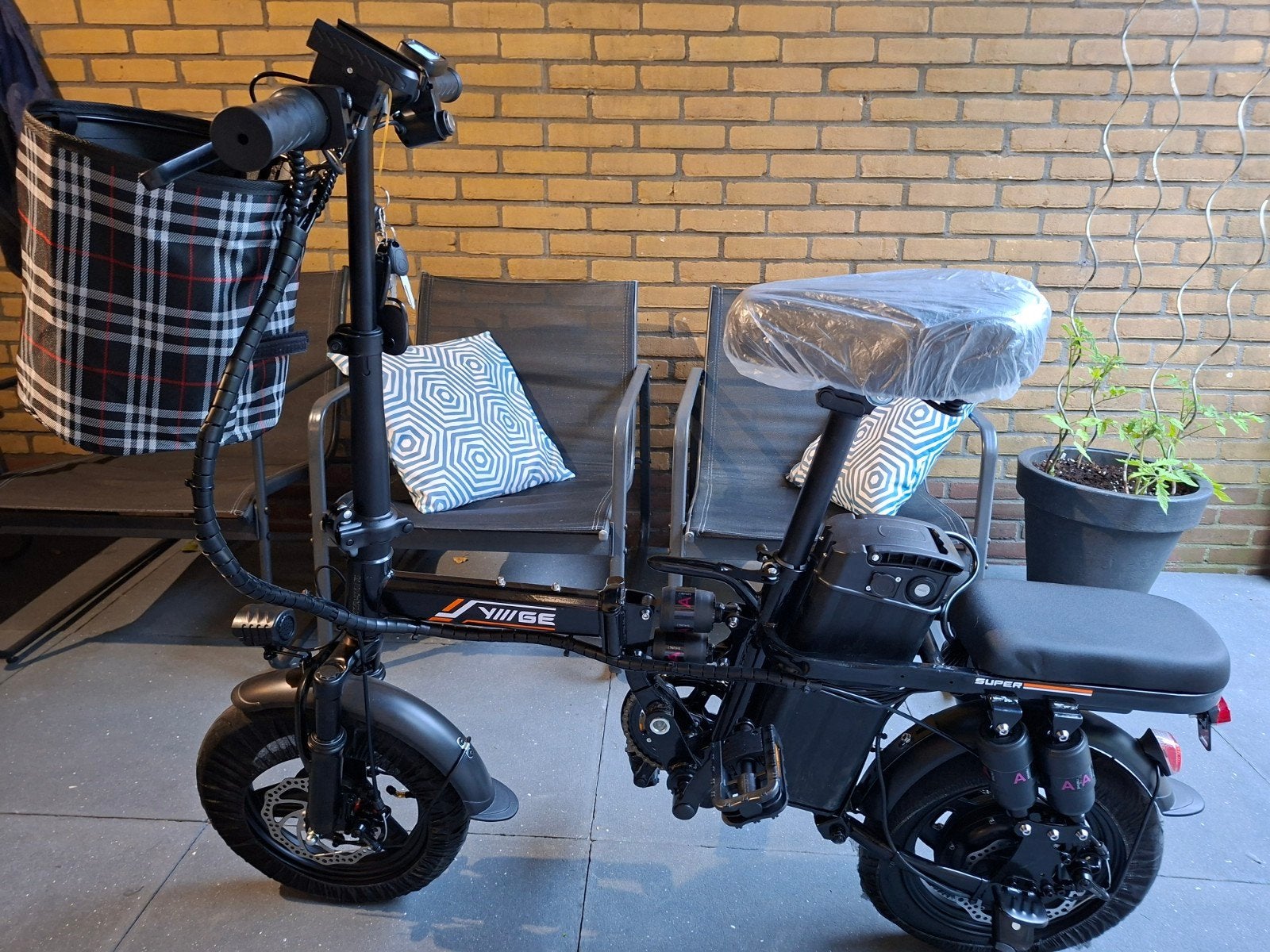 Vouwfiets elektrische nieuw, Ophalen, Nieuw, 20 inch of meer