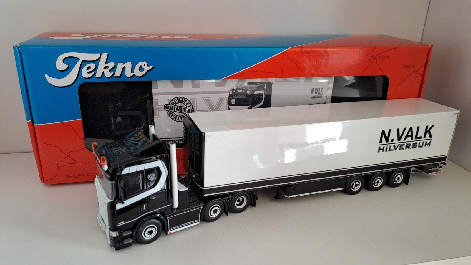 Tekno Scania S650 N. Valk Hilversum, Ophalen of Verzenden, Zo goed als nieuw, Bus of Vrachtwagen