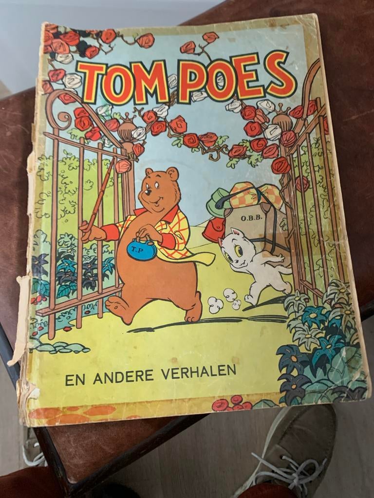 Tom Poes strip boek, Eén stripboek, Ophalen of Verzenden, Gelezen