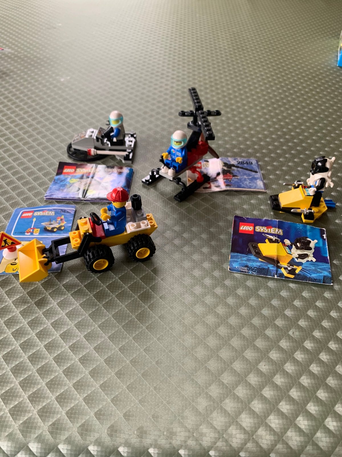 4 Lego setjes met beschrijving nrs 6439,6800/6816,2849,1749, Ophalen of Verzenden, Zo goed als nieuw