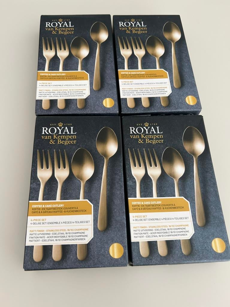 Royal van kempen& bergeer, Ophalen of Verzenden, Zo goed als nieuw, Rvs of Chroom