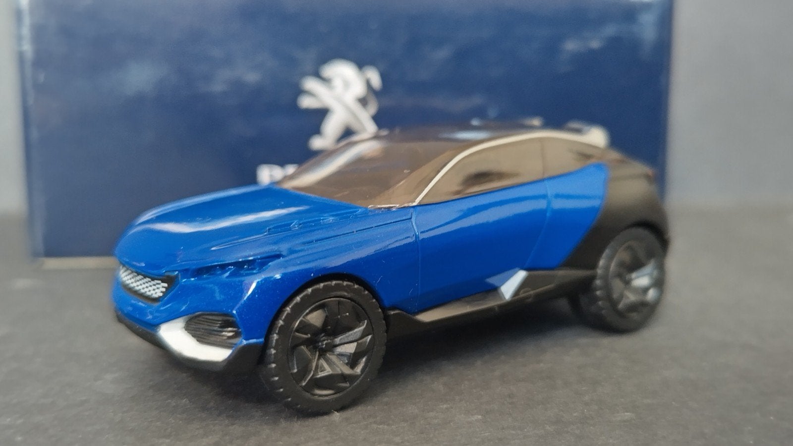 Peugeot Quartz blauw 1:64 Norev Pol, Auto, Verzenden, ., Nieuw