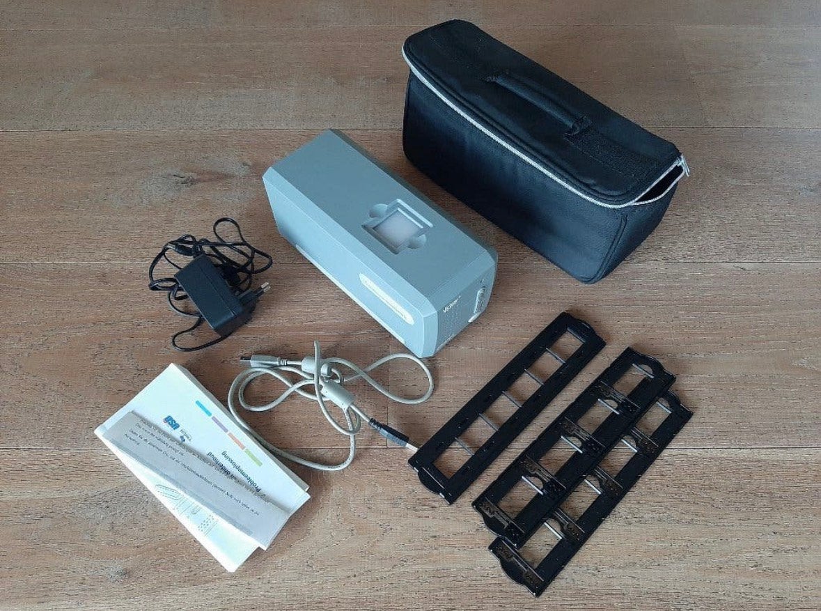 Mooie Plustek OpticFilm 7200, Computers en Software, Ophalen, Zo goed als nieuw, Diascanner, MacOS