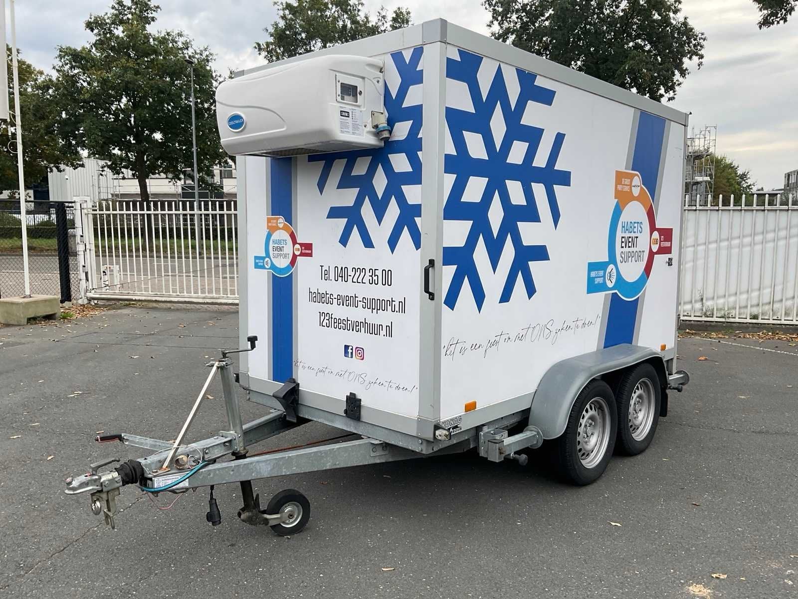 2016 Humbaur HK 253014-18/20S Koel aanhangwagen, Auto diversen, Gebruikt