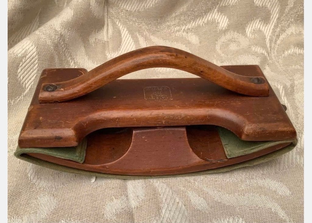 Antiek Houten inktdroger, “patent moster”, 17,5 x 8 cm, Gebruikt, Ophalen of Verzenden, X, X