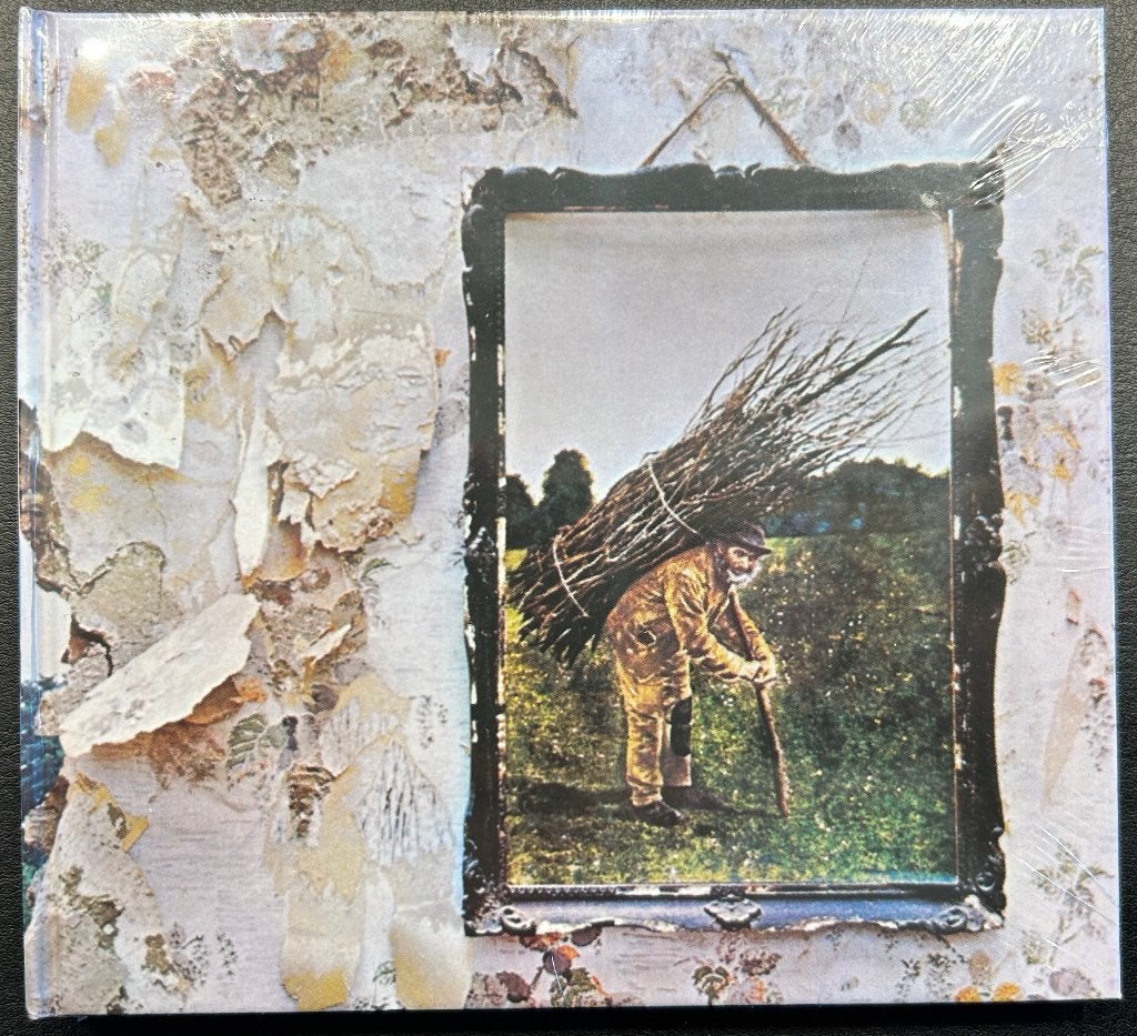 LED ZEPPELIN - Led Zeppelin IV ( hard cover book; CD ), Ophalen of Verzenden, Zo goed als nieuw, Classic Rock, Digipak