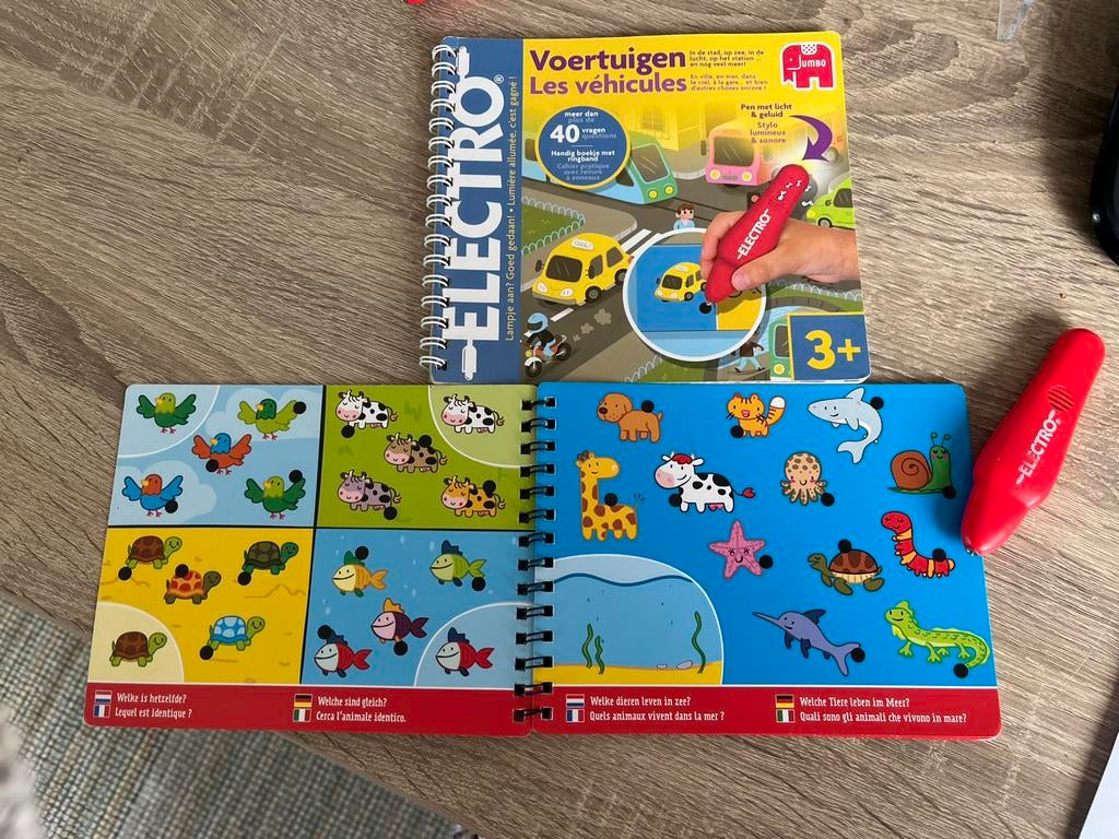 2 electro boekjes met pen, Ophalen of Verzenden, Gebruikt
