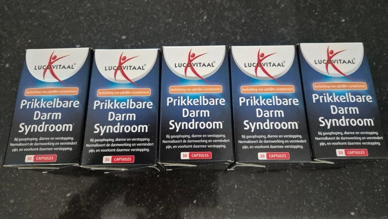 5x Lucovitaal Prikkelbare Darm Syndroom Capsules, Ophalen of Verzenden