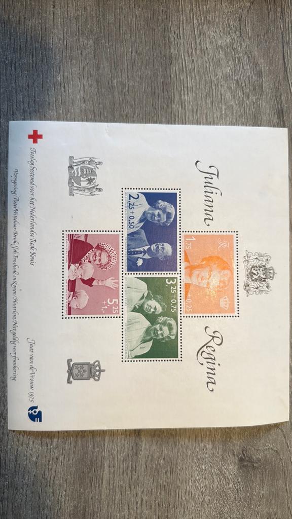 Postzegel koningshuis Juliana herinnering, Postzegels en Munten, Postzegels | Eerstedagenveloppen, Ophalen of Verzenden, Nederland
