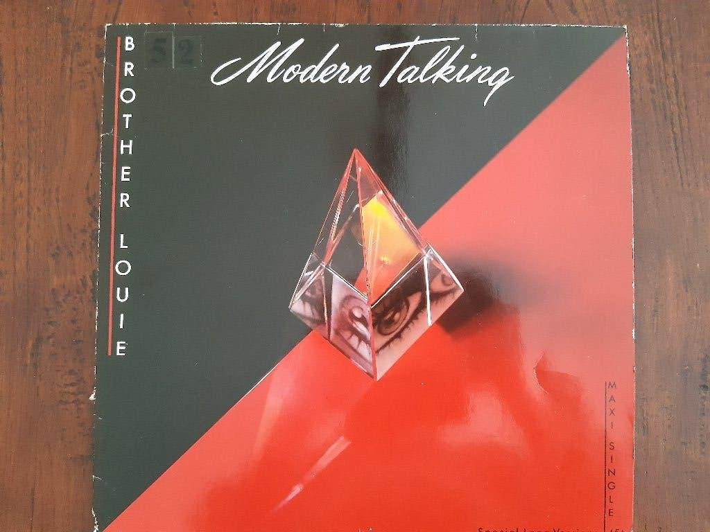 Modern Talking - Brother Louie (Maxi Single), Cd's en Dvd's, Beschermende buitenhoes, Gebruikt, Pop, Ophalen of Verzenden