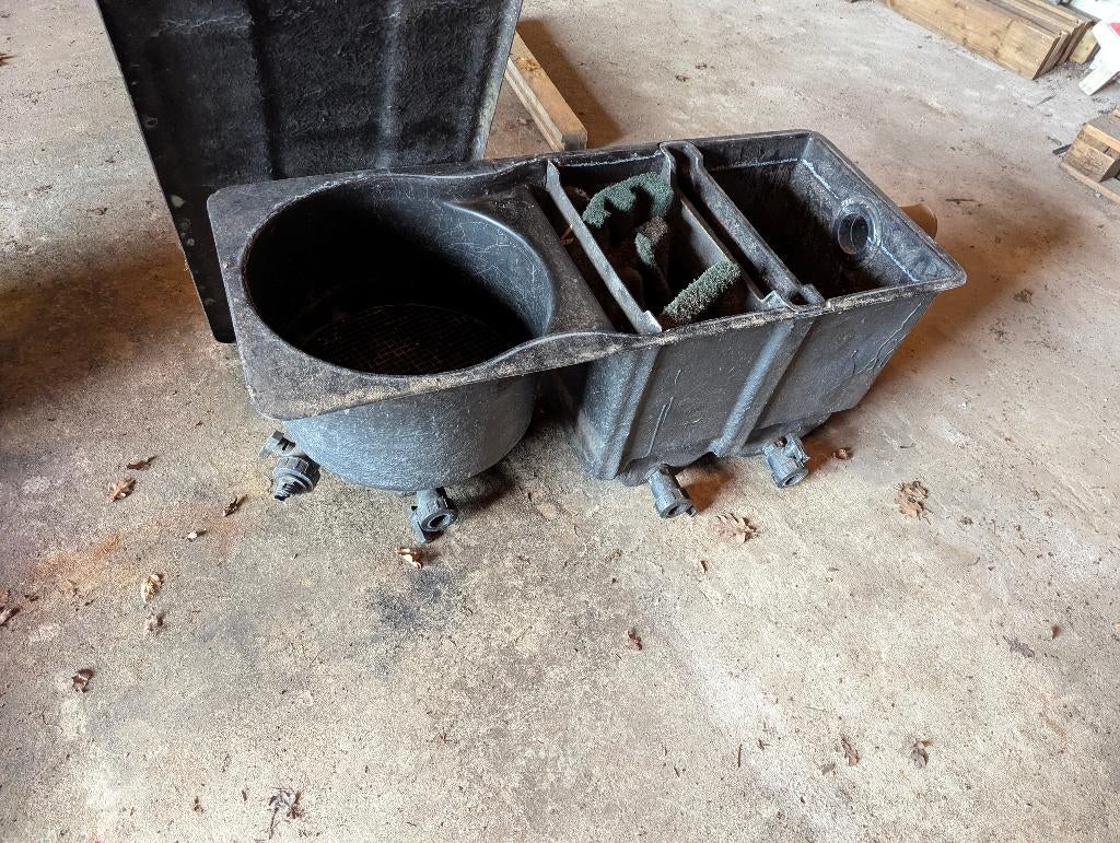 vijverfilter koifilter meerkamerfilter messner polyester, Tuin en Terras, Vijver-toebehoren, Ophalen, Zo goed als nieuw, Vijverfilter