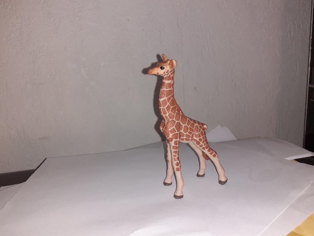 Schleich/Macdonalds giraffe jong, dierfiguur, Verzamelen, Dierenverzamelingen, Ophalen of Verzenden, Zo goed als nieuw, Overige soorten