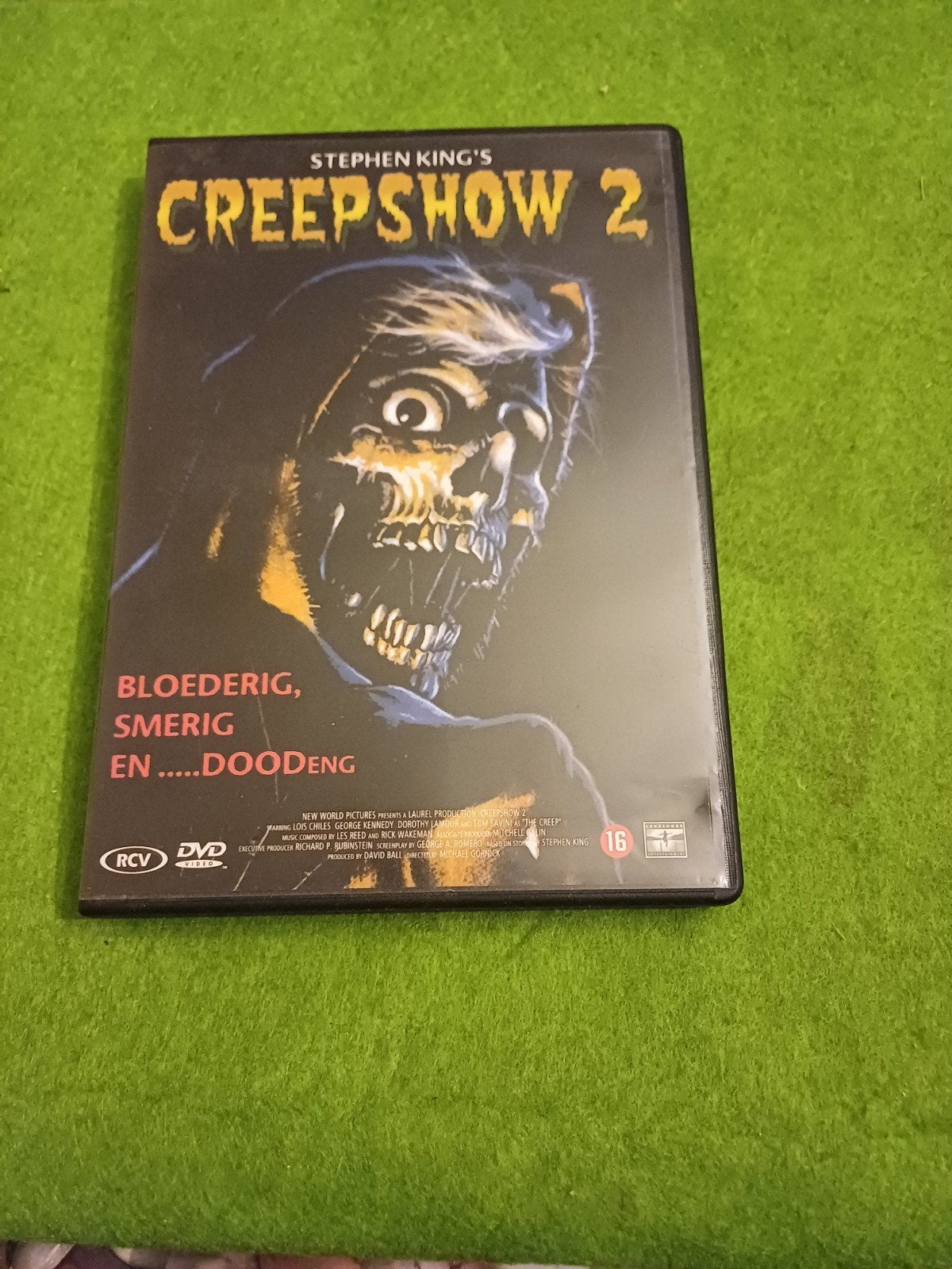 Creepshow 2 DVD - Stephen King Horror Collectie, Vanaf 16 jaar, Nederlands, Ophalen of Verzenden, Gore