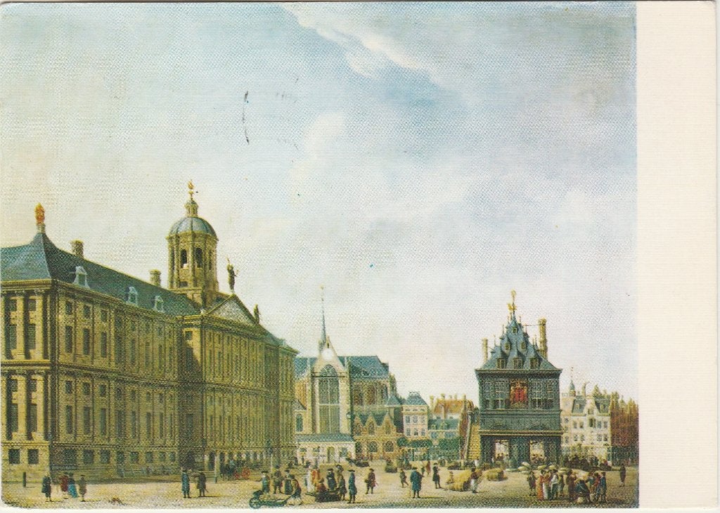 AMSTERDAM Dam Paleis Schilderij Rijksmuseum, Verzenden, 1960 tot 1980, Gelopen, Noord-Holland