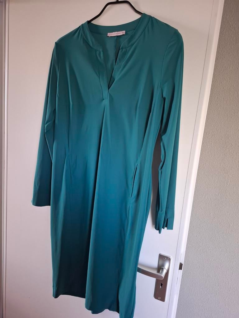 Jurk - Studio Anneloes, Ophalen of Verzenden, Zo goed als nieuw, Groen, Jurk
