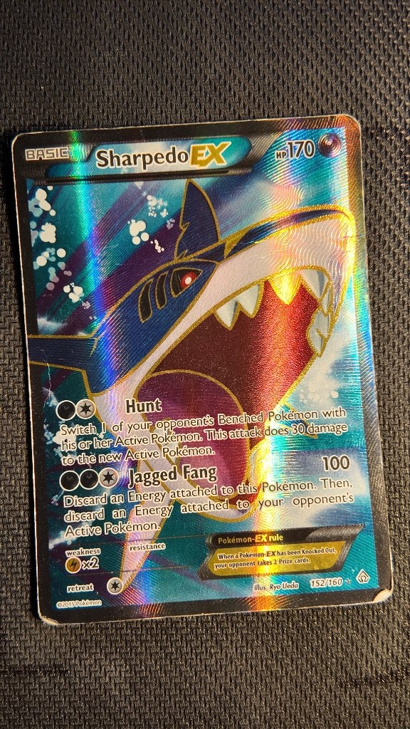 Sharpedo-EX 152 Primal Clash | Pokemon kaart, Ophalen, Zo goed als nieuw, Losse kaart, Foil