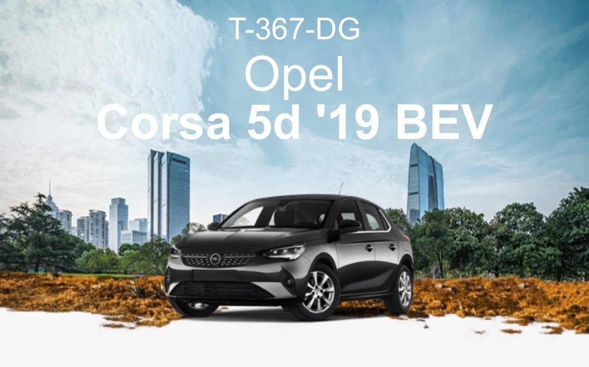 Lease overname: Opel Corsa 50kWh 136pk Aut 2023 Zwart, Auto's, Stof, Zwart, Origineel Nederlands, Elektrisch