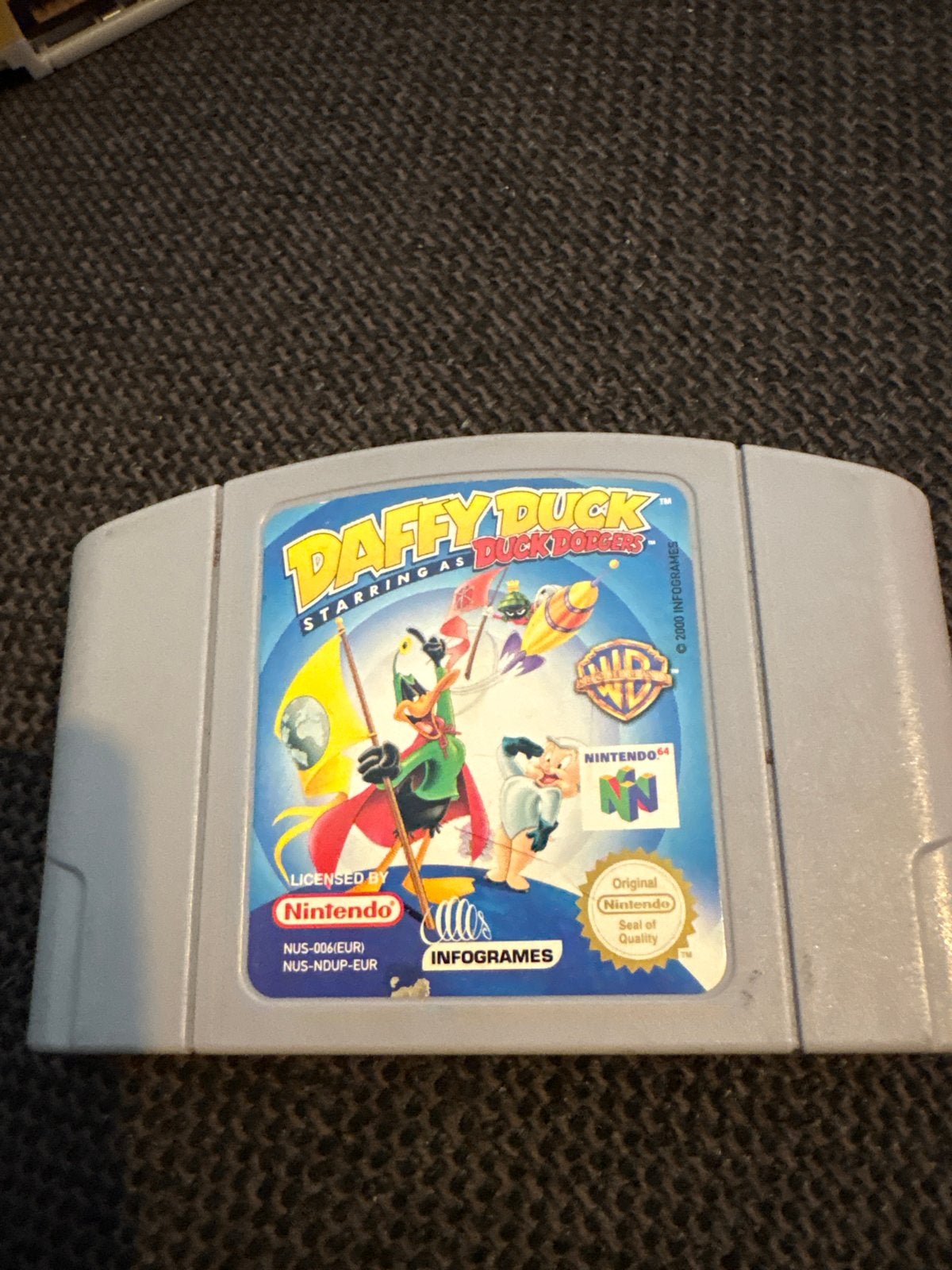 Daffy Duck Starring as Duck Dodgers - Nintendo 64, Spelcomputers en Games, Games | Nintendo 64, Avontuur en Actie, 1 speler, Ophalen of Verzenden