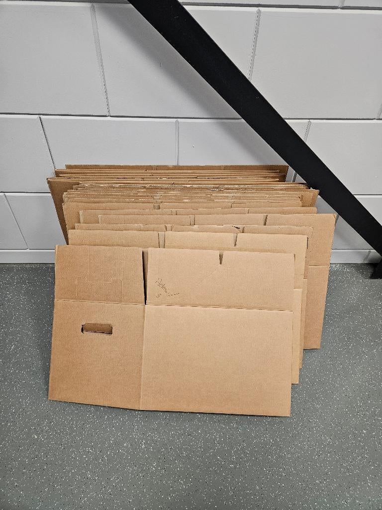 Verhuizen, 20 stuks, Ophalen, Doos, Opvouwbaar, Minder dan 35 cm